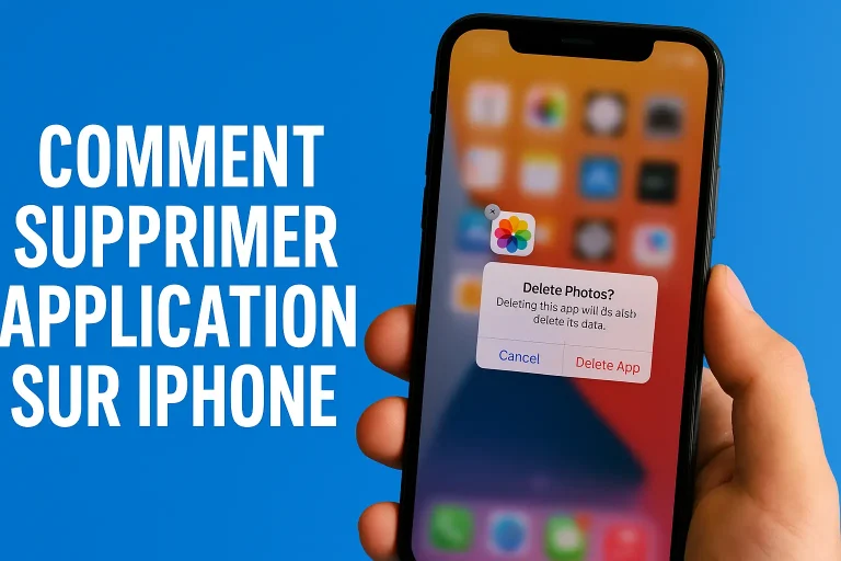 comment supprimer un app iphone mise en avant