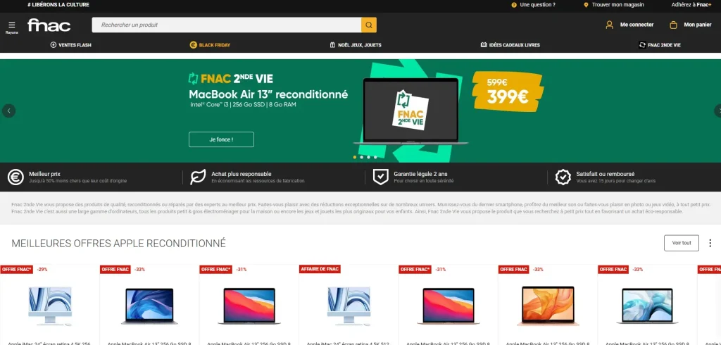 Fnac seconde vie