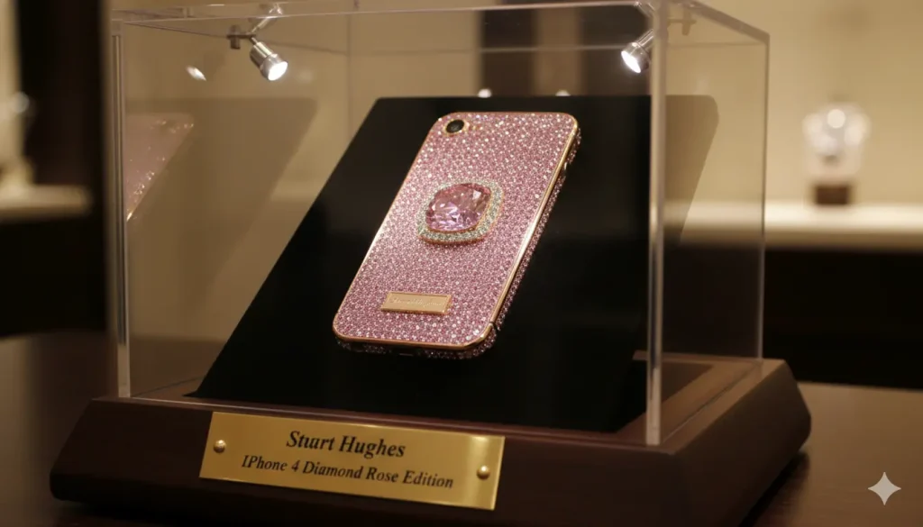 Stuart Hughes iPhone 4 Diamond Rose Edition top 3