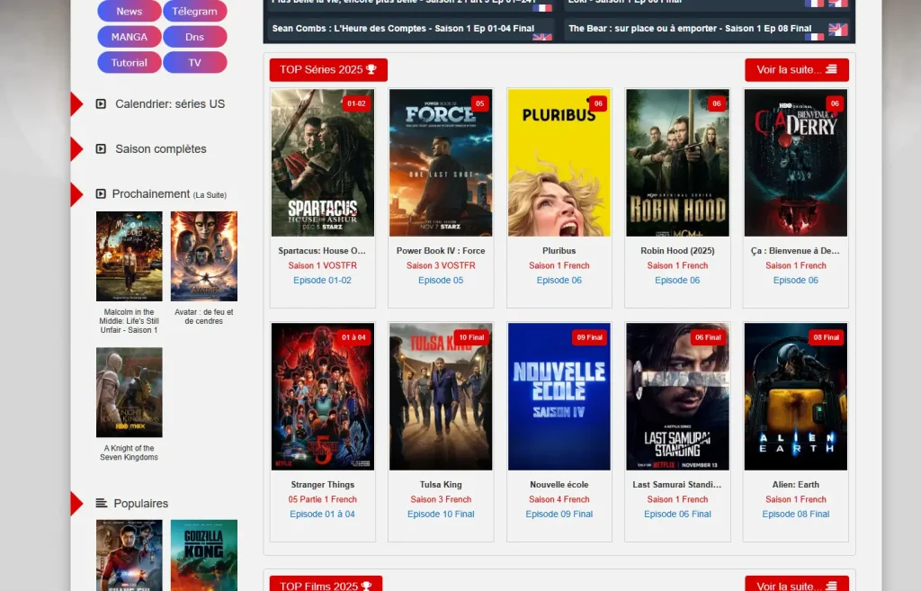 catalogue wiflix