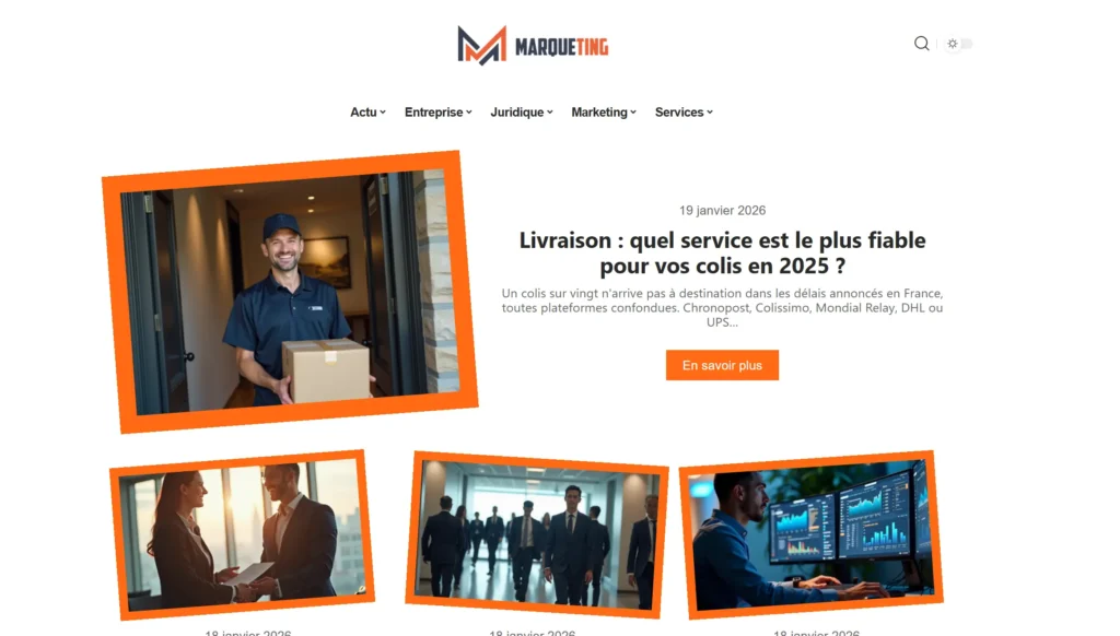 marqueting fr site web