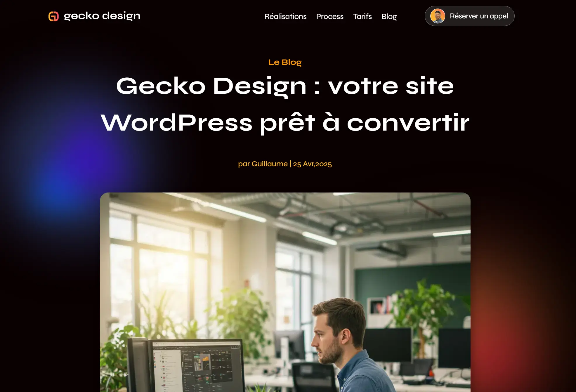 Gecko Design, agence de création de sites internet générateurs de leads en mars 2026
