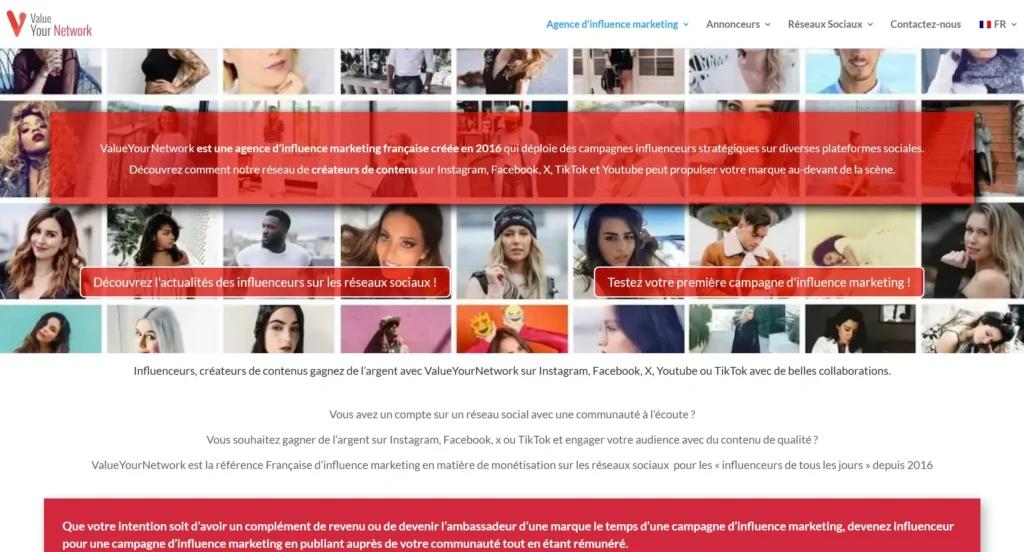 page site value your network