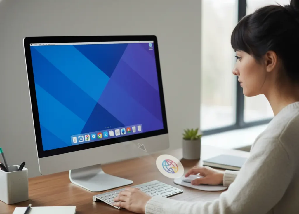 google chrome sur bureau ordi