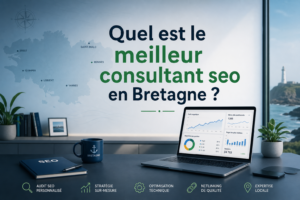 Consultant SEO Bretagne, illustration SEO
