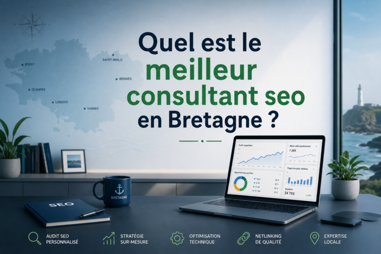Consultant SEO Bretagne, illustration SEO